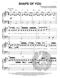 Shape Of You von Ed Sheeran 