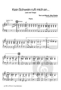 Kein Schwein ruft mich an (Max Raabe) 