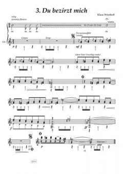 Laute zur Gitarre von Klaus Wüsthoff 