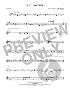 And I Love Her von John Lennon 