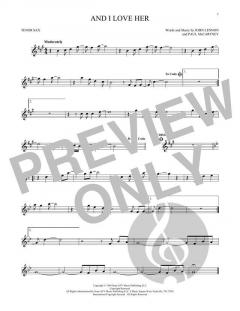 And I Love Her von John Lennon 