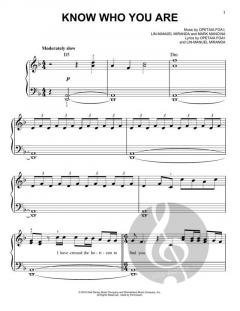 Know Who You Are von Lin-Manuel Miranda 