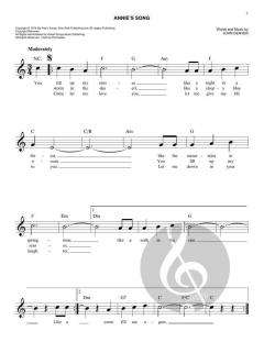 Annie's Song von John Denver 