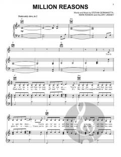 Million Reasons von Lady Gaga 