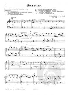 Sonatinen Album Band 1 von M. P. Heller 