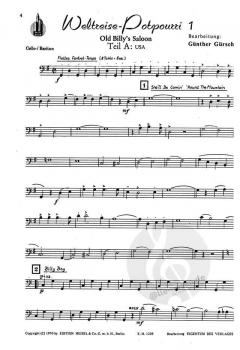 Weltreise In Noten (16 Internationale Tanz-Potpourris) 