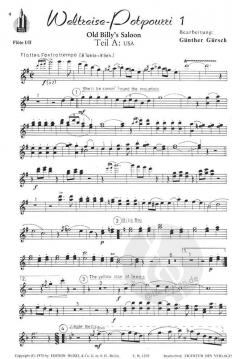 Weltreise in Noten (16 Internationale Tanz-Potpourris.) 