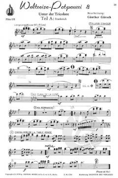 Weltreise in Noten (16 Internationale Tanz-Potpourris.) 