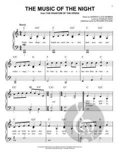 The Music Of The Night von Andrew Lloyd Webber 