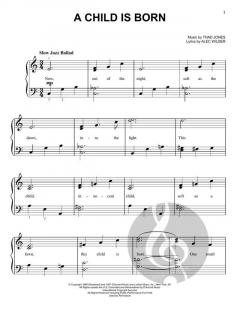 A Child Is Born von Thad Jones 