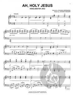 Ah, Holy Jesus von Johann Crüger 