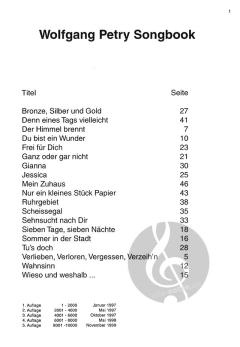 Wolfgang Petry Songbook 