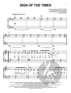 Sign Of The Times von Harry Styles 