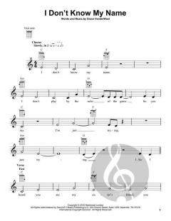 I Don't Know My Name von Grace VanderWaal 