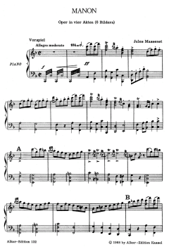 Manon von Jules Massenet 