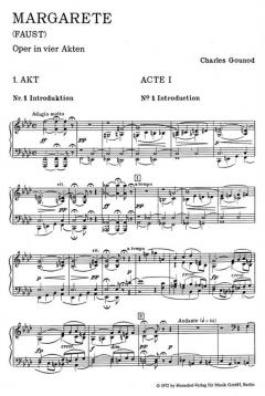 Margarete (Faust) von Charles Gounod 