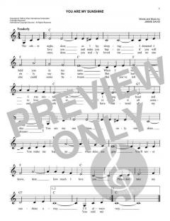 You Are My Sunshine von Jimmy Davis 