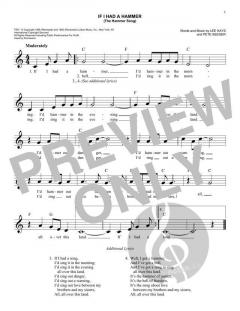 If I Had A Hammer von Peter, Paul & Mary 