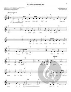 Peaceful Easy Feeling von Eagles 