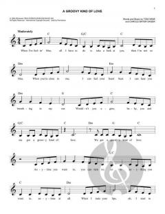 A Groovy Kind Of Love von Carole Bayer-Sager 