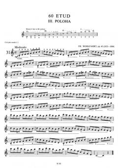 60 Etüden op. 45 von Franz Wohlfahrt 