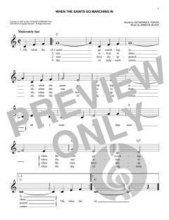 When The Saints Go Marching In von James M. Black 