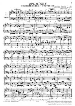 Stimmungen, Eindrücke und Erinnerungen op. 41 Heft 4 von Zdenék Fibich 