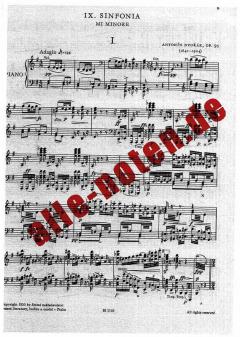 Sinfonie 9 e-moll von Antonín Dvorák 