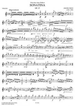 Sonatina op. 27 von Zdenék Fibich 