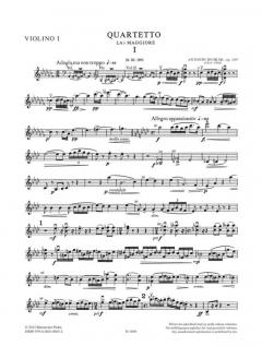 Streichquartett As-Dur op. 105 von Antonín Dvorák im Alle Noten Shop kaufen