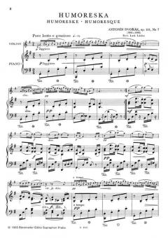 Humoreske op. 101/7 von Antonín Dvorák 