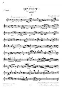 Streichquartett Es-Dur op. 51 von Antonín Dvorák im Alle Noten Shop kaufen