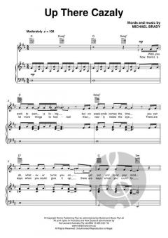 Up There Cazaly von Michael Brady 