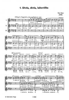 Von Schwalben und Mädchen (Petr Eben) 