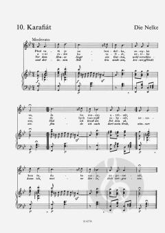 Mährische Volkspoesie in Liedern von Leo Eugen Janáček 