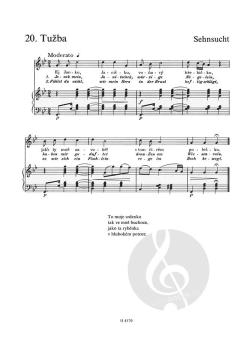 Mährische Volkspoesie in Liedern von Leo Eugen Janáček 