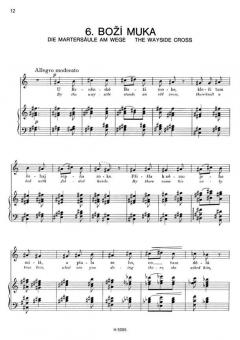 Pí-nicky na dve strany (Liedchen auf zwei Seiten) (1944) von Bohuslav Martinu 