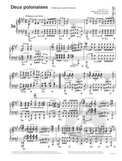 Polonaises op. 26, 40, 44, 53, 61 (A/VI) von Frédéric Chopin 