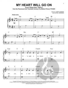 My Heart Will Go On von Celine Dion 