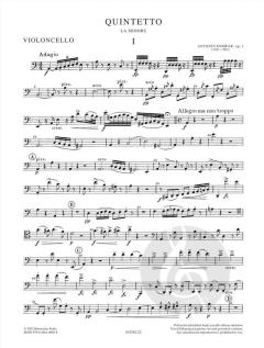Streichquintett a-moll op. 1, B 7 Urtext von Antonín Dvorák im Alle Noten Shop kaufen