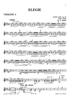Elegia op. 23 von Josef Suk 