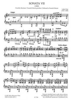 Klaviersonate 7 von Luboš Fišer im Alle Noten Shop kaufen