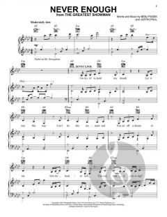 Never Enough von Benj Pasek (Download) 