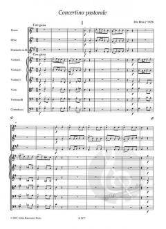 Concertino pastorale von Petr Eben für 3 Soloinstrumente und Streicher im Alle Noten Shop kaufen (Partitur)