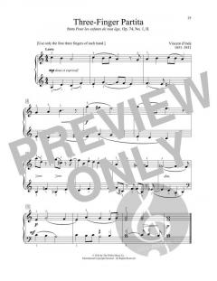Three-Finger Partita von Vincent d'Indy 
