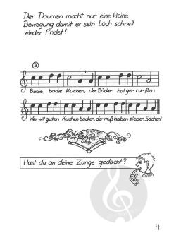 Einführung in das Blockflötenspiel Heft 1 (Barbara Feix) 