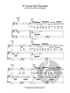 If You're Not The One von Daniel Bedingfield 