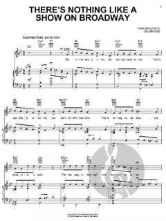 There's Nothing Like A Show On Broadway von Mel Brooks 