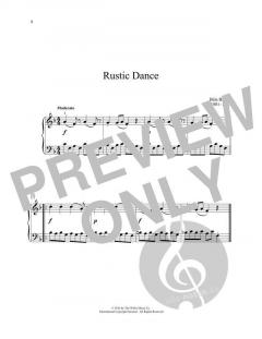 Rustic Dance von Béla Bartók 