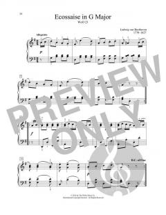 Ecossaise In G Major, WoO 23 von Ludwig van Beethoven 